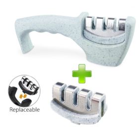 Sharpening Kitchen Tool Diamond Tungsten Steel Sharpening Stone (Option: Marble Set)