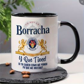 Ceramic Coffee Cup (Option: Black humor and satire)